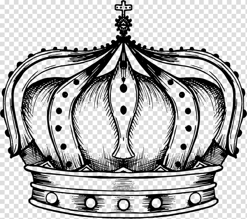 Cartoon Crown, Line Art, Drawing, Visual Arts, Painting, Metal, Blackandwhite transparent background PNG clipart