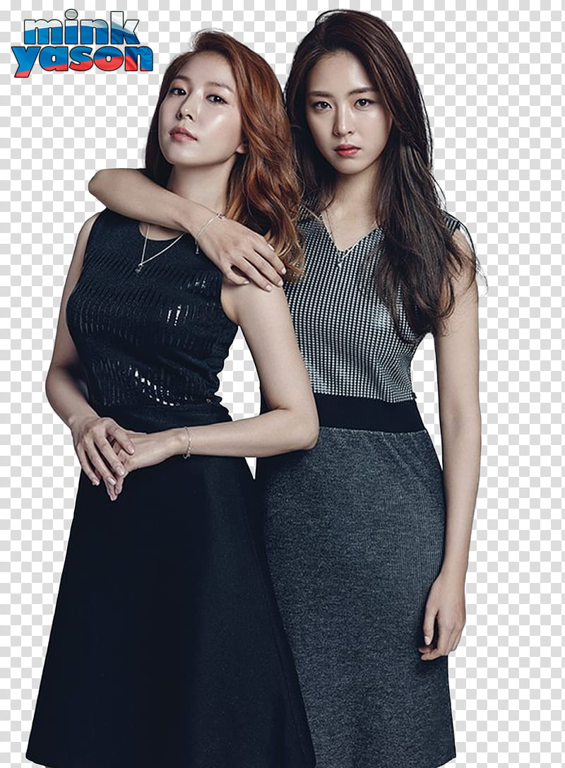 Render with BoA and Lee Yeon Hee for SURE transparent background PNG clipart