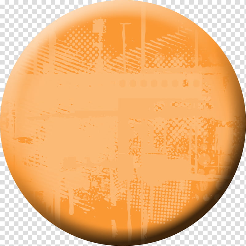 Smile Scrap Kit Freebie, round orange transparent background PNG clipart