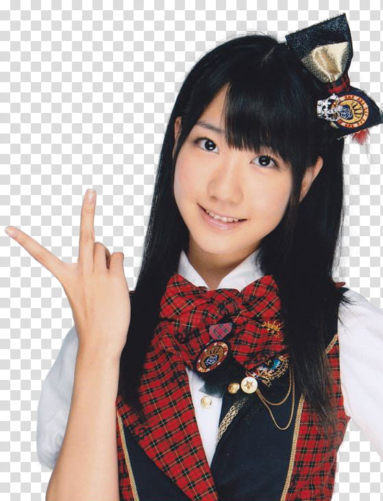 Yuki Kashiwagi AKB render transparent background PNG clipart