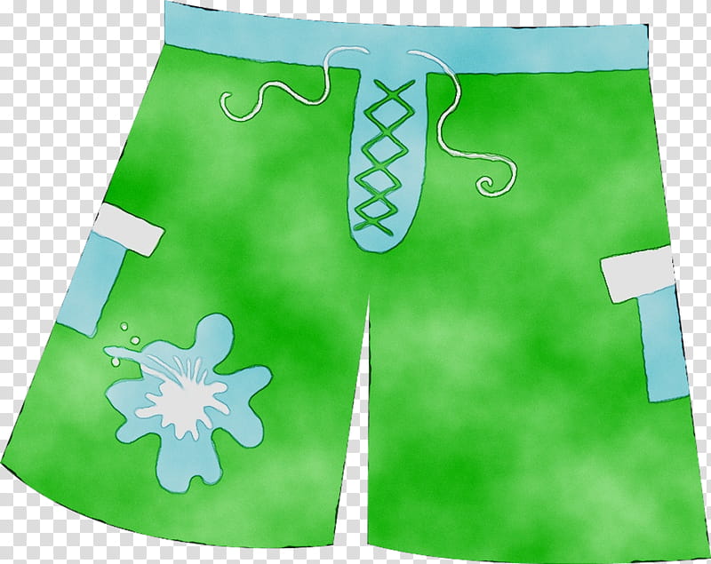 Green Board, Shorts, Underpants, Clothing, Board Short, Trunks, Active Shorts transparent background PNG clipart