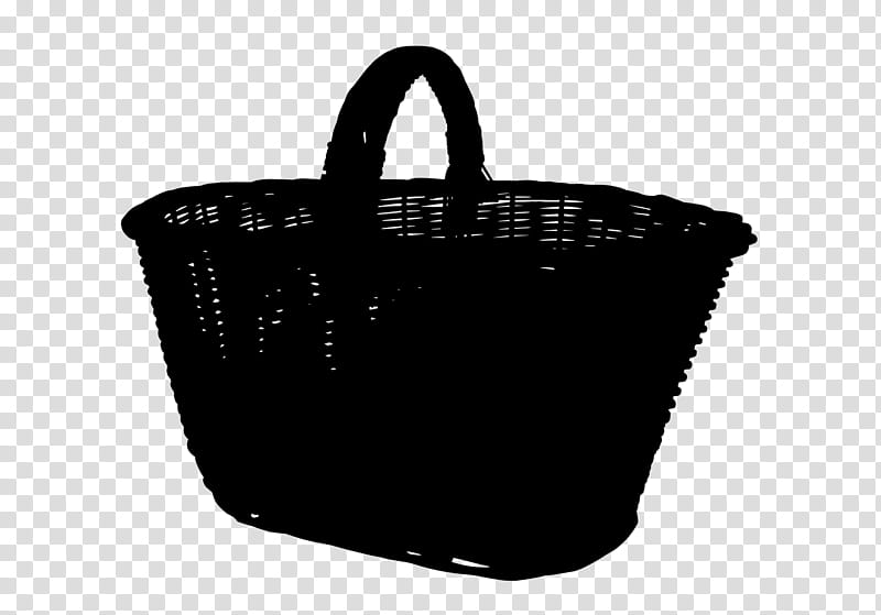 Tote Bag Black, Black M, Basket, Storage Basket, Handbag, Blackandwhite, Bucket, Wicker transparent background PNG clipart