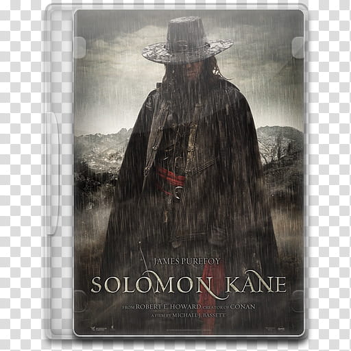 Movie Icon , Solomon Kane, Solomon Kane DVD case cover transparent background PNG clipart