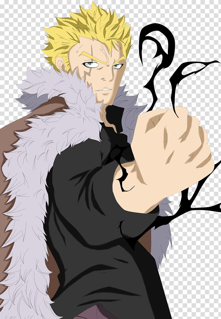 Laxus : Chapter , anime character graphic transparent background PNG clipart