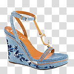 fashion shoes icons , , unpaired orange Dior wedge transparent background PNG clipart