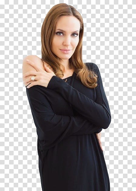 Angelina Jolie transparent background PNG clipart