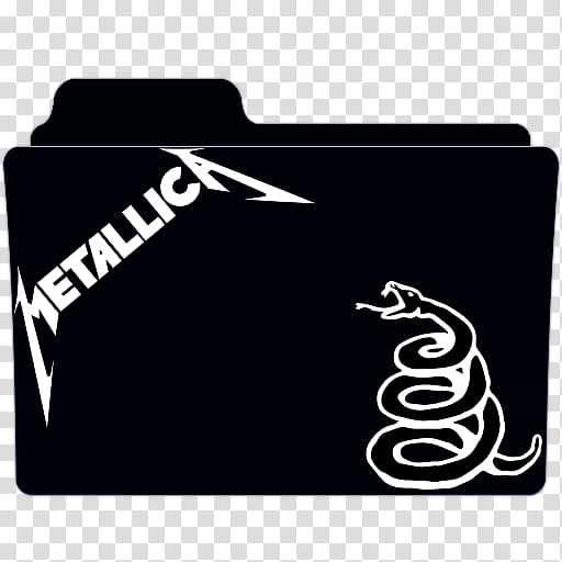 Metallica, The black, BlueShark transparent background PNG clipart