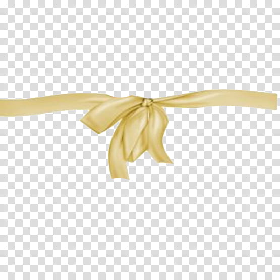 Ribbons Colection, yellow bow art transparent background PNG clipart