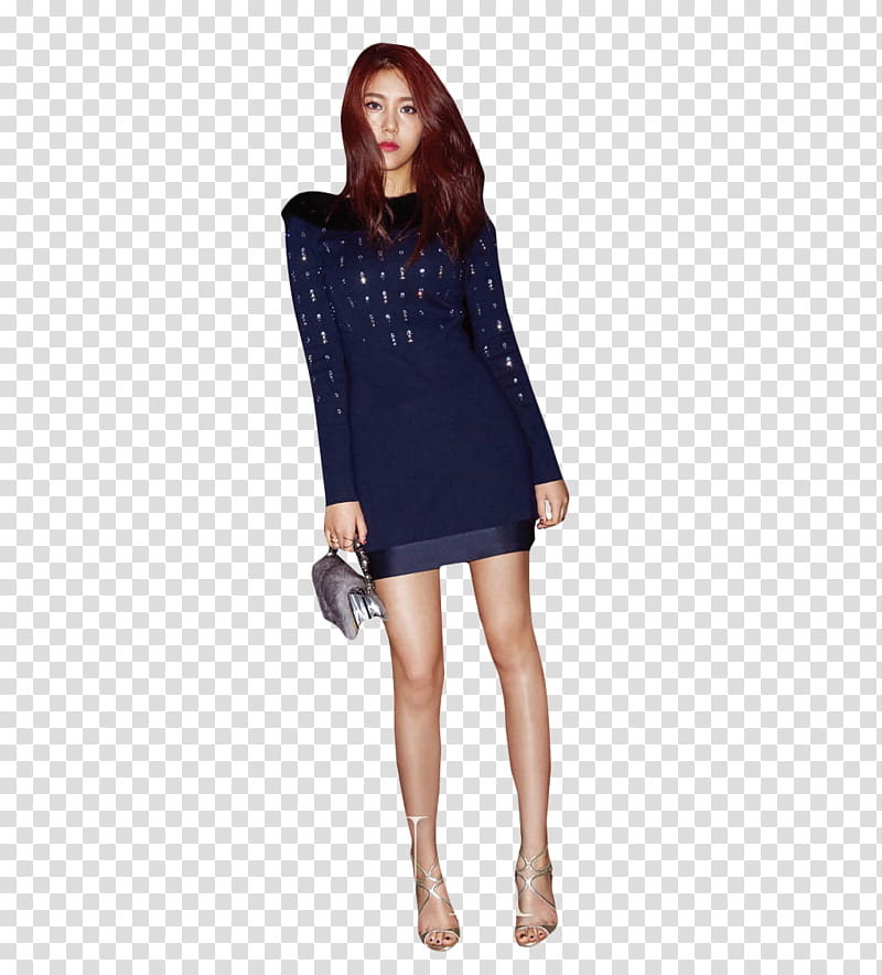 Hyejeong x Yuna AOA transparent background PNG clipart