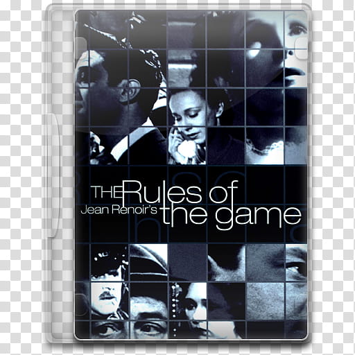 Movie Icon Mega , The Rules of the Game, The Rules of The Game movie case screenshot transparent background PNG clipart