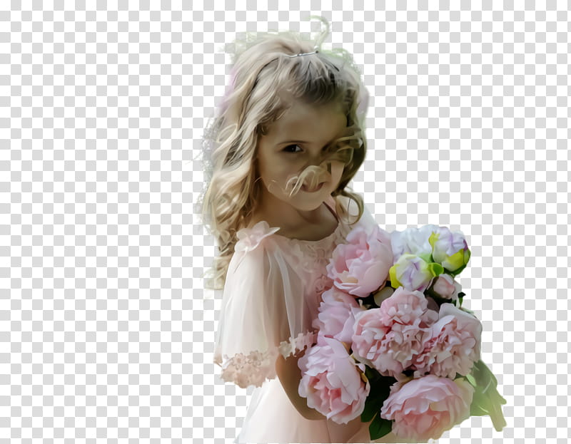 Pink Flower, Girl, Kid, Child, Little, Cute, Blog, Video transparent background PNG clipart