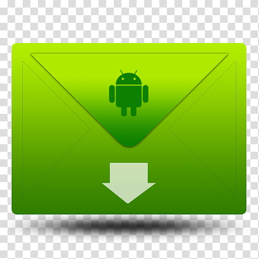 Android Green Icons, Sms-Outbox transparent background PNG clipart