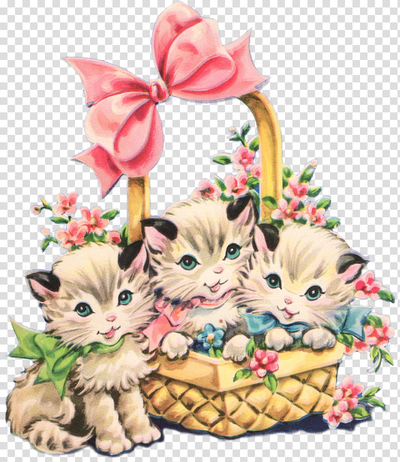 cat kitten small to medium-sized cats gift basket, Small To Mediumsized Cats, Whiskers, Hamper transparent background PNG clipart
