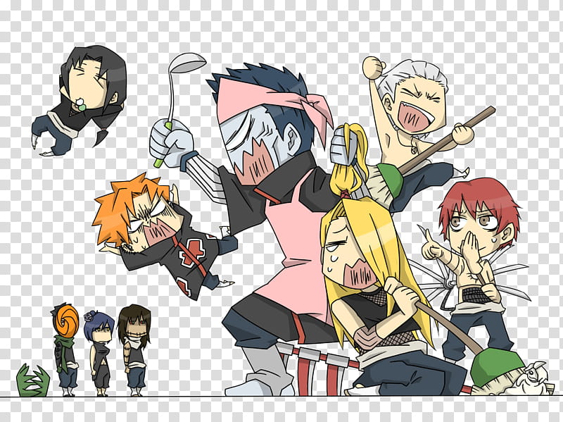 Akatsuki Render , animated characters art transparent background PNG clipart