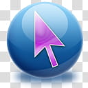 The Spherical Icon Set, mouse curser, purple cursor icon transparent background PNG clipart
