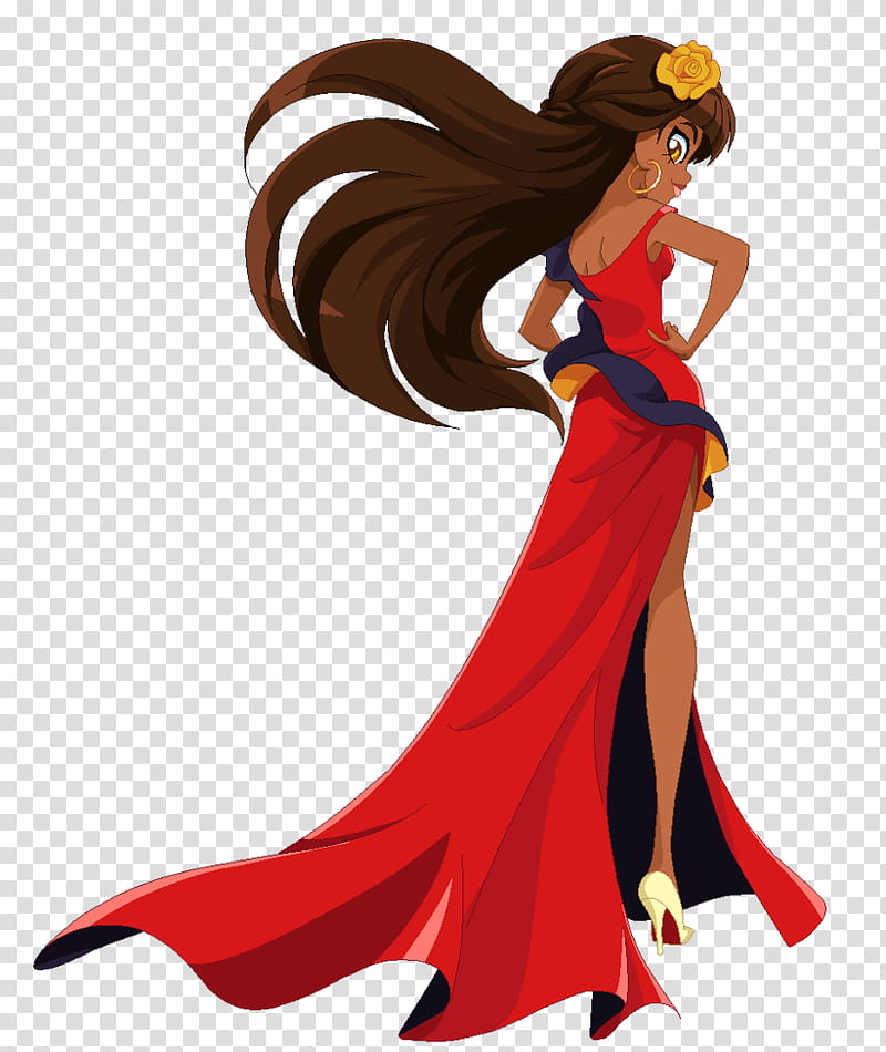 Lolirock Talia Catwalk Dress transparent background PNG clipart