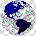 SummerGlass Globe Amerika Icon, AmMidnightOilosx, planet illustration transparent background PNG clipart