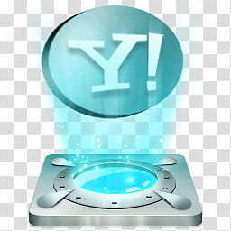 Hologram Dock icons v  , Yahoo !, Yahoo illustration transparent background PNG clipart