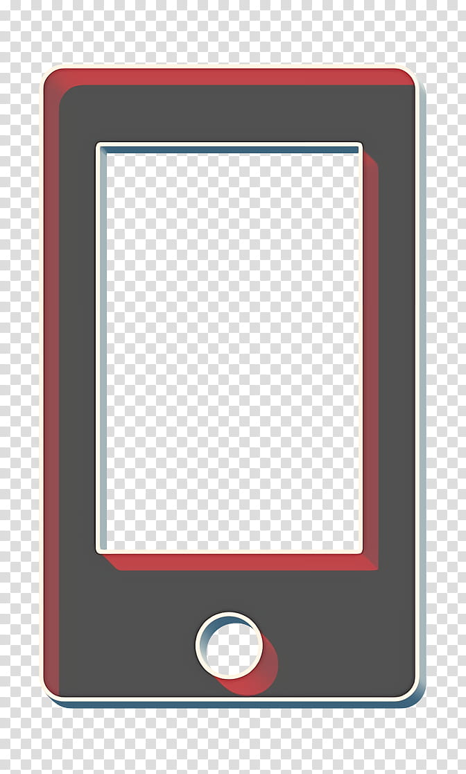 phone icon smartphone icon, Technology, Rectangle, Handheld Device Accessory, Frame transparent background PNG clipart