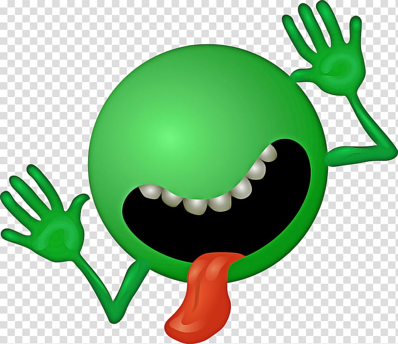Smile Emoji, Extraterrestrial Life, Emoticon, Smiley, Unidentified Flying Object, Extraterrestrial Intelligence, Green, Finger transparent background PNG clipart