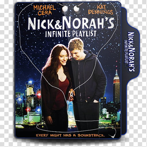 Nick and Norah Infinite Playlist Folder Icon, Nick and Norah's Infinite Playlist transparent background PNG clipart