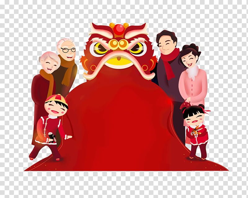Lion, Lanzhou, Lantern Festival, Lion Dance, 2018, Culture, Gansu, China transparent background PNG clipart
