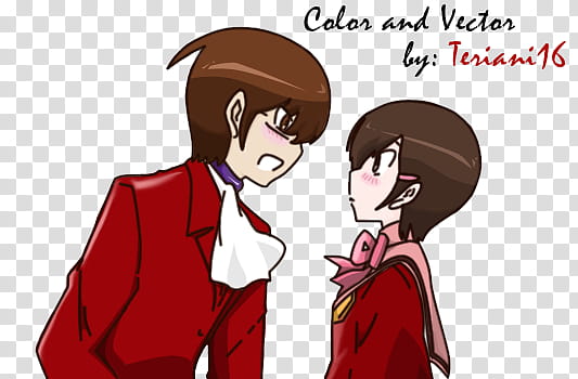 TWGOK-Keima and Chihiro Colors transparent background PNG clipart