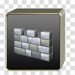  Cube icons, xzWindows defender blk cube transparent background PNG clipart