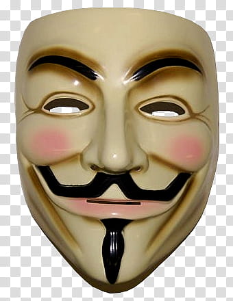 , Vendetta mask transparent background PNG clipart