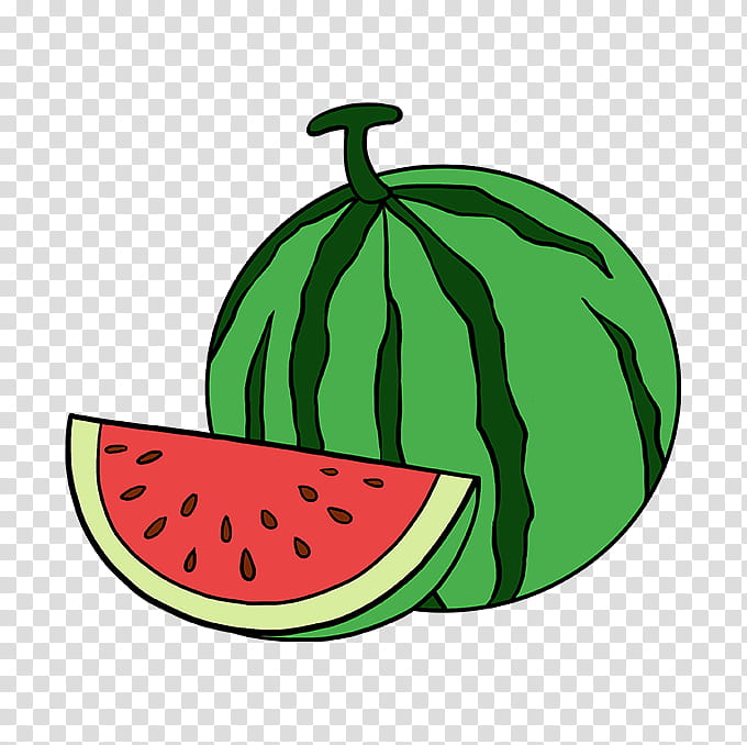 Drawing Of Family, Watermelon, Basic Drawing, Tutorial, Howto, Painting