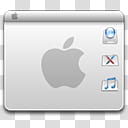 VannillA Cream Icon Set, Desktop, Apple logo transparent background PNG clipart