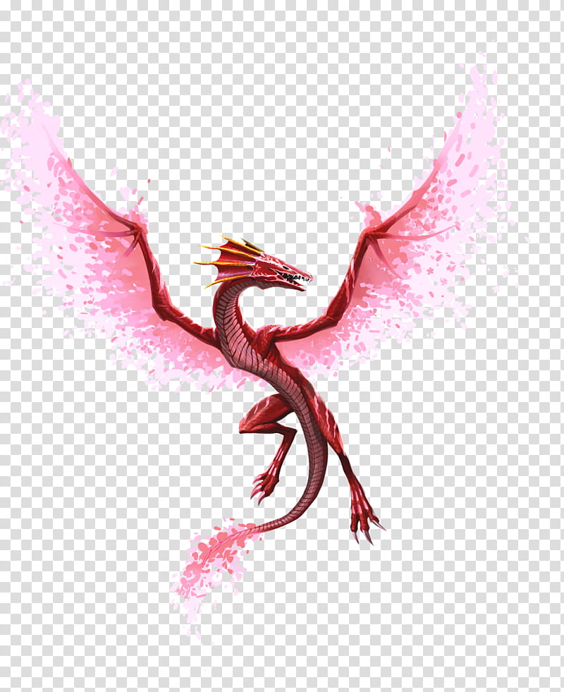 Cherry Blossom, Dragon, War, Wyvern, European Dragon, Video Games, Season, Pink transparent background PNG clipart