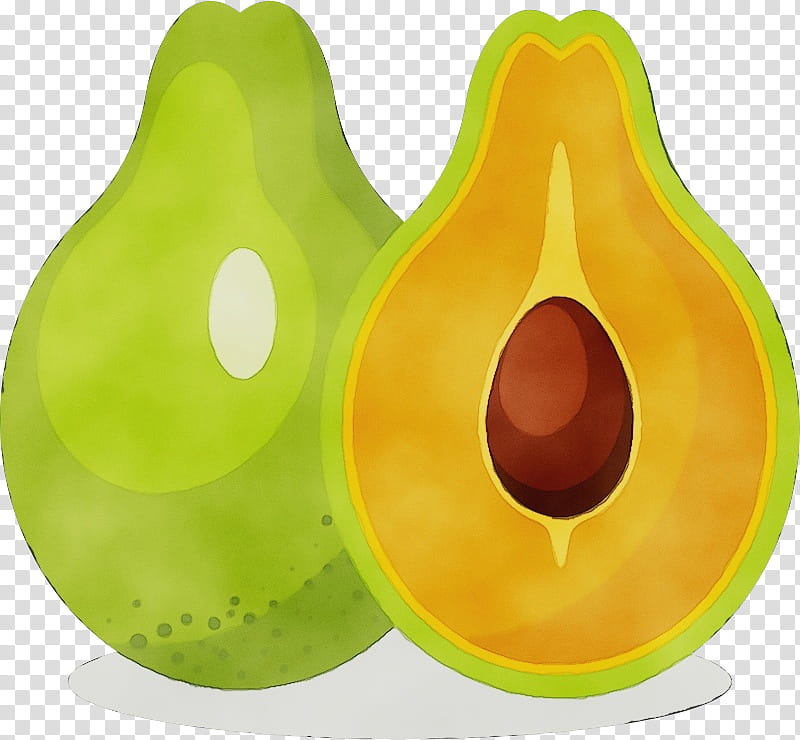 Avocado, Watercolor, Paint, Wet Ink, Pear, Fruit, Plant transparent background PNG clipart