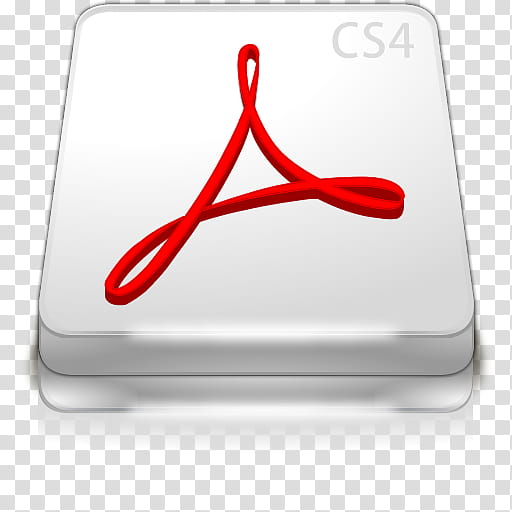 Adobe Reader Acrobat CS, Adobe Acrobat CS   icon transparent background PNG clipart