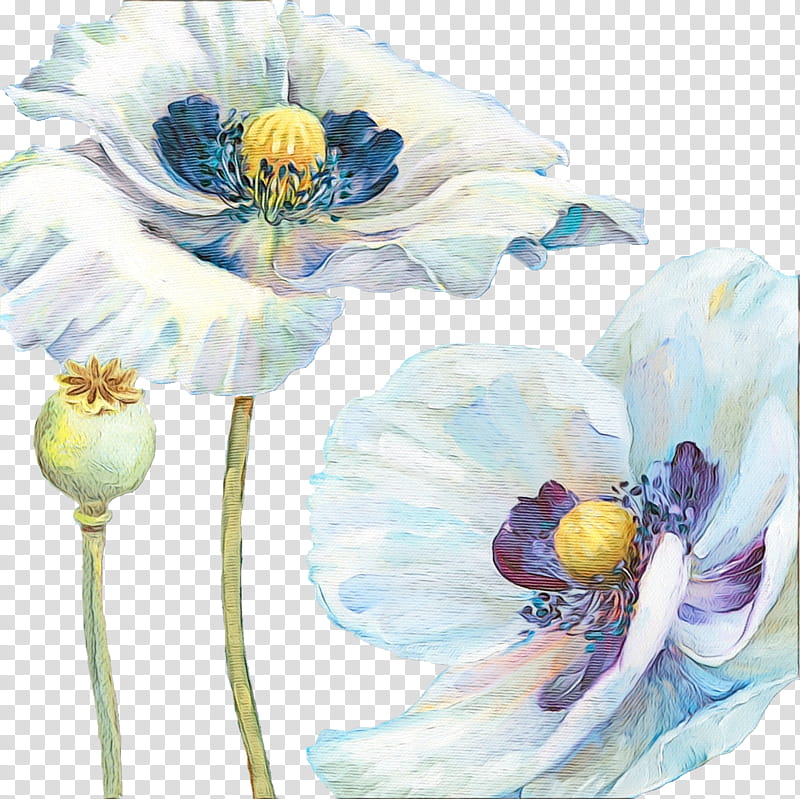 Blue Watercolor Flowers, Paint, Wet Ink, Watercolor Painting, Canvas, Canvas Print, Floral Design, Printing transparent background PNG clipart