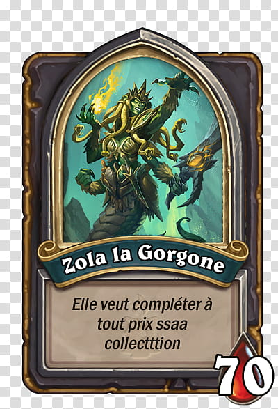 Zola la Gorgone transparent background PNG clipart