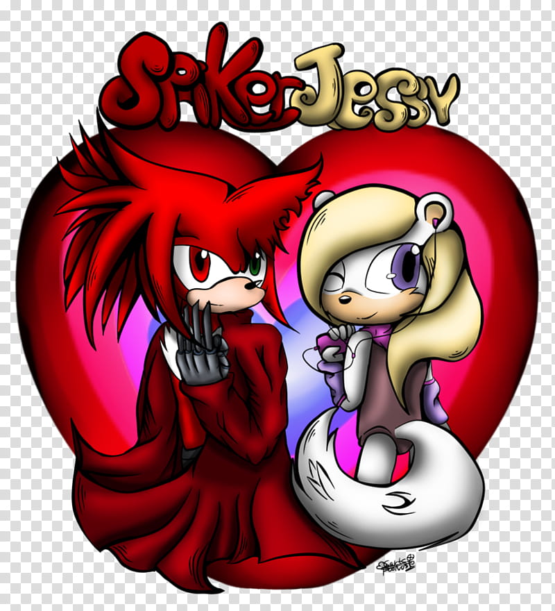 .:Collab:. Spiker and Jessy transparent background PNG clipart