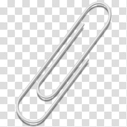 Office Tools, Paperclip icon transparent background PNG clipart