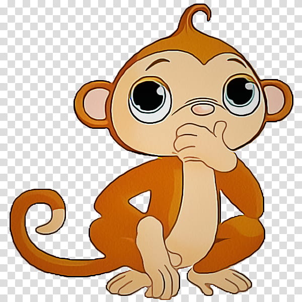 animated cartoon cartoon old world monkey animation, Tail, New World Monkey transparent background PNG clipart