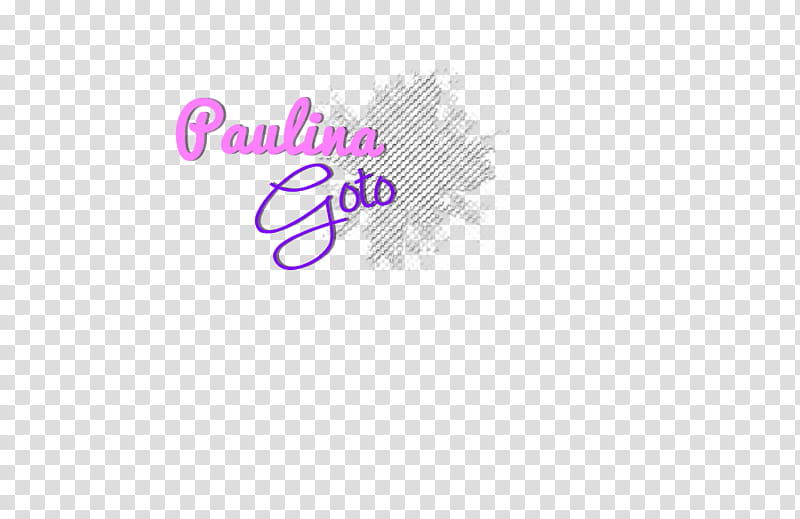 Paulina Goto, Paulina Goto text transparent background PNG clipart