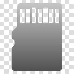 Web ama, gray SD card icon transparent background PNG clipart