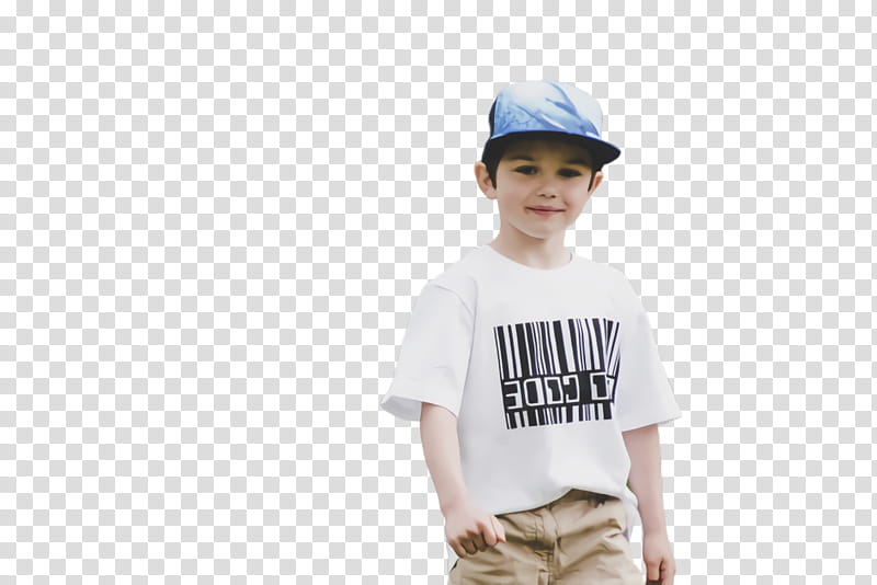 Boy, Tshirt, Sleeve, Outerwear, Toddler, Clothing, White, Cap transparent background PNG clipart