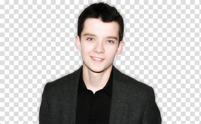 Asa Butterfield transparent background PNG clipart