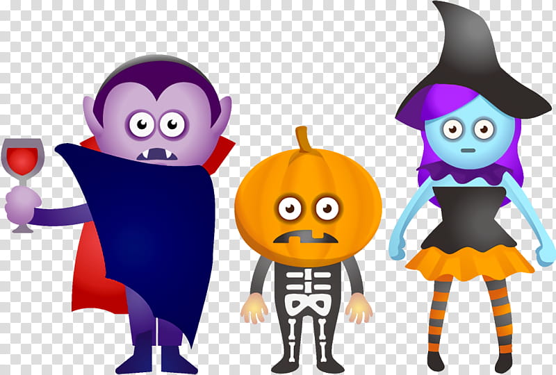 cartoon trick-or-treat violet animation, Cartoon, Trickortreat, Animated Cartoon, Fictional Character transparent background PNG clipart