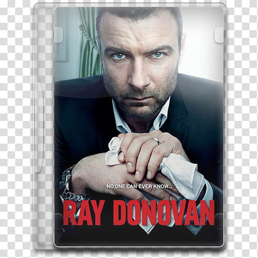 TV Show Icon , Ray Donovan, Ray Donovan DVD case transparent background PNG clipart