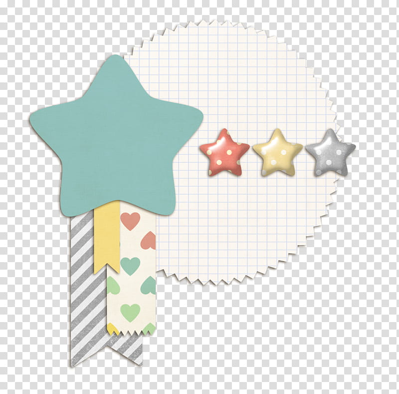 Candy Girl Clusters, multicolored star medal transparent background PNG clipart