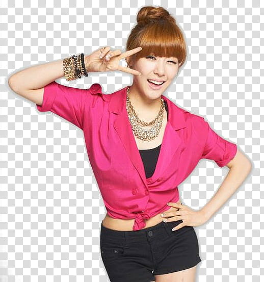 Render SNSD Tiffany Yakult Korea transparent background PNG clipart