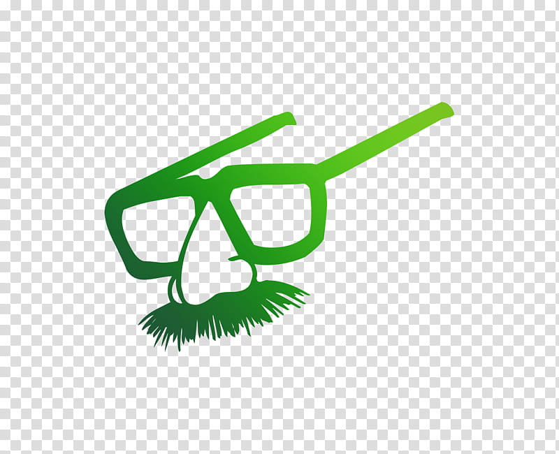 Glasses, Logo, Line, Pitchfork, Green, Eyewear transparent background PNG clipart