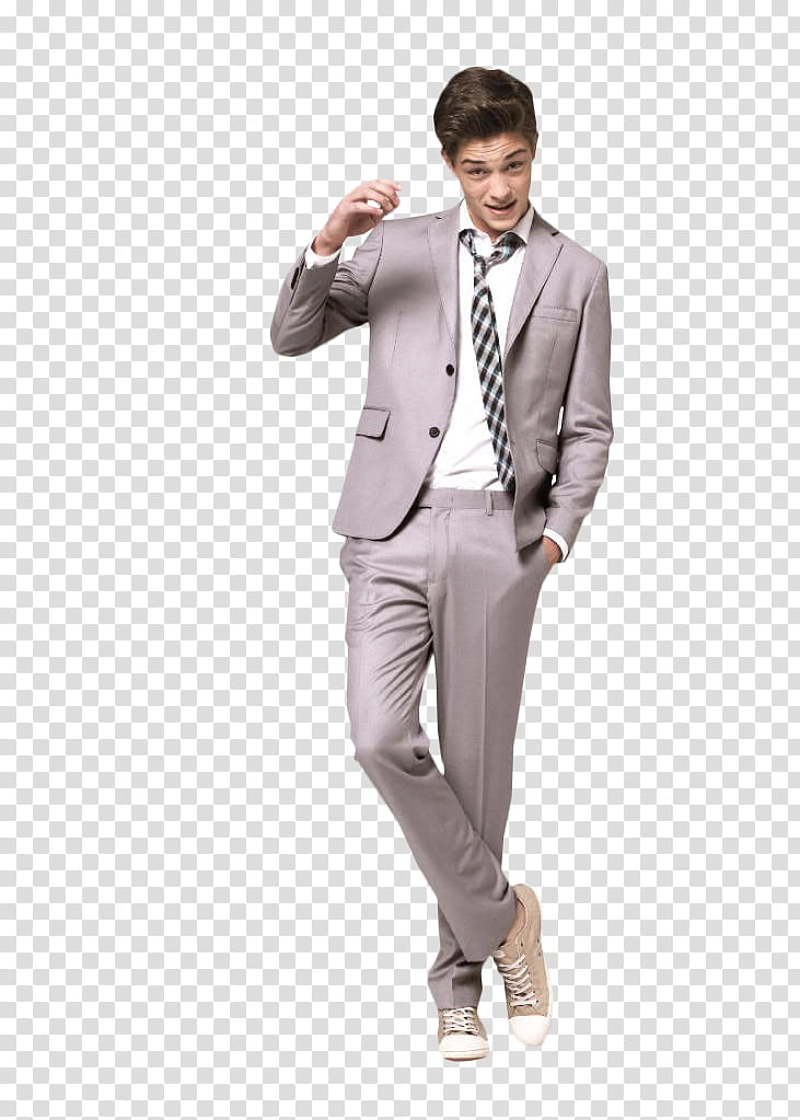 Francisco Lachowski , man wearing gray suit jacket transparent background PNG clipart