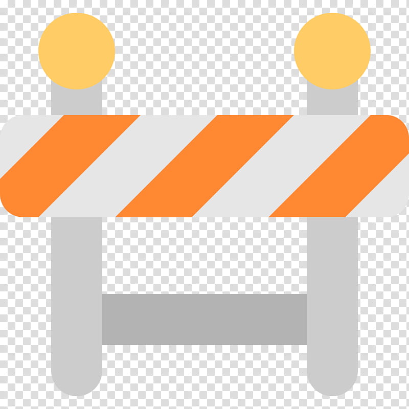Orange, Barricade, Road, Traffic Barricade, Table, Line, Furniture, Bench transparent background PNG clipart